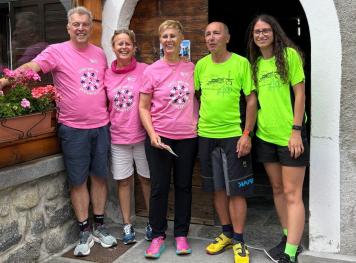 Il team che ha partecipato all'iniziativa