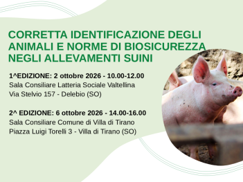 Copertina corso su identificazione e biosicurezza