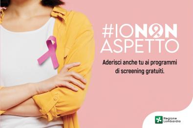 banner campagna screening io non aspetto