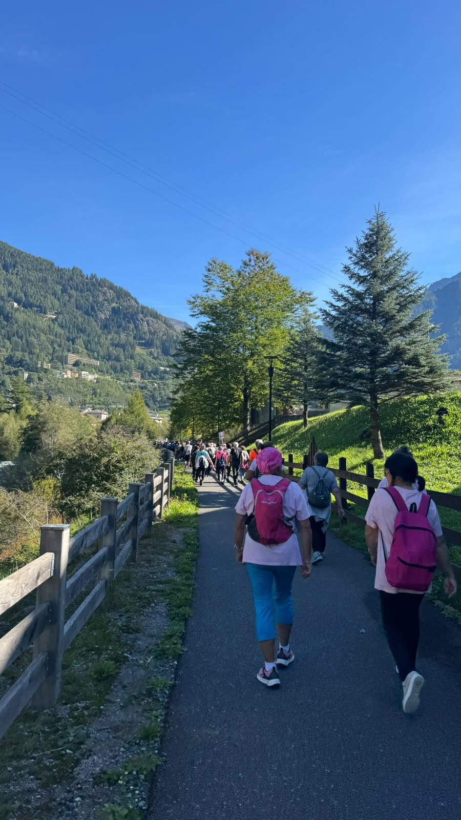 gruppo in cammino