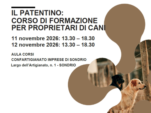 banner corso patentino cani