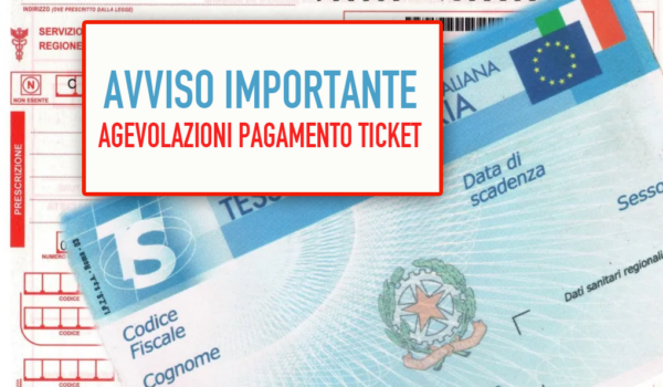 agevolazione pagamento ticket