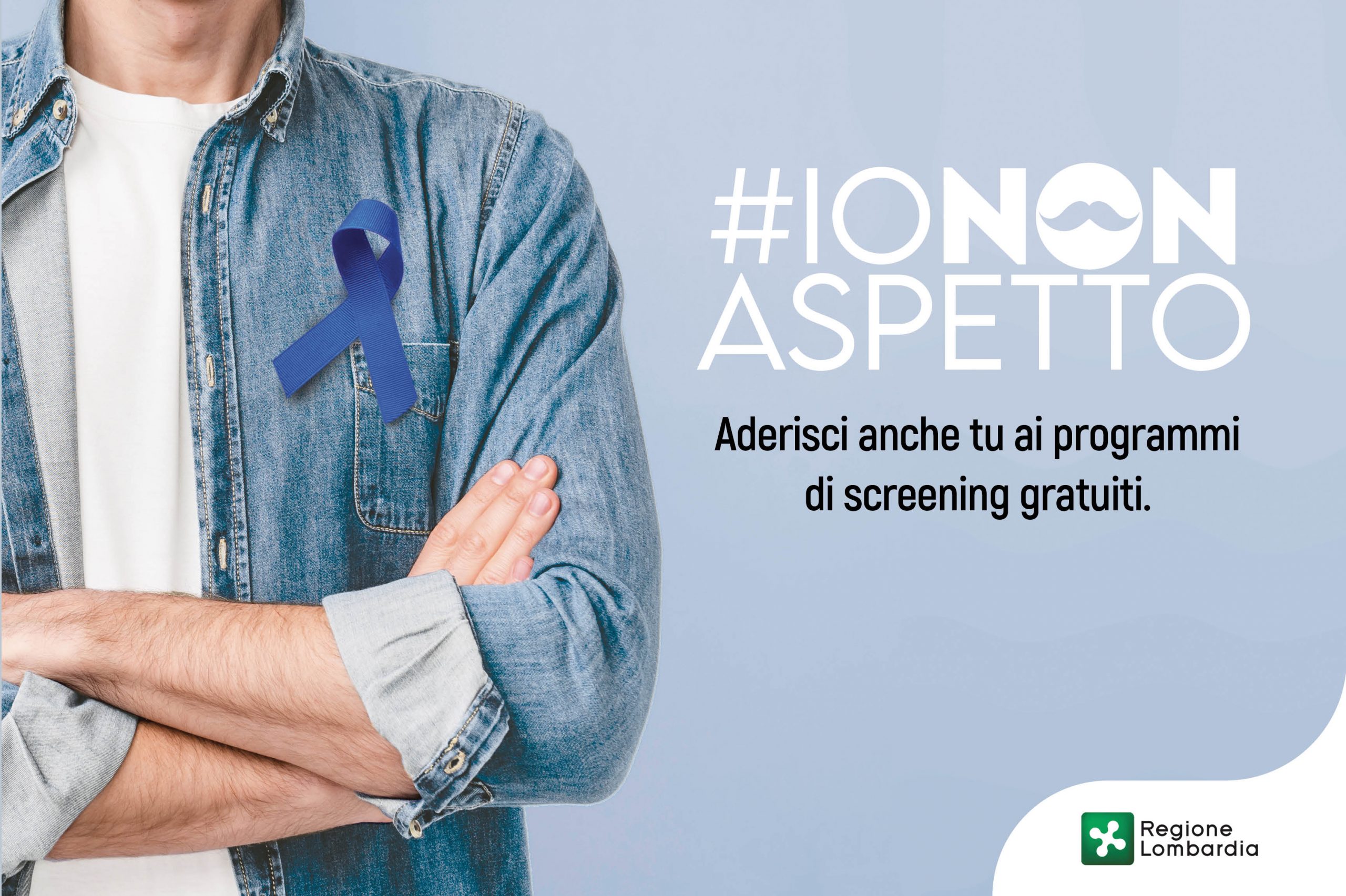 banner campagna io non aspetto prevenzione oncologica maschile